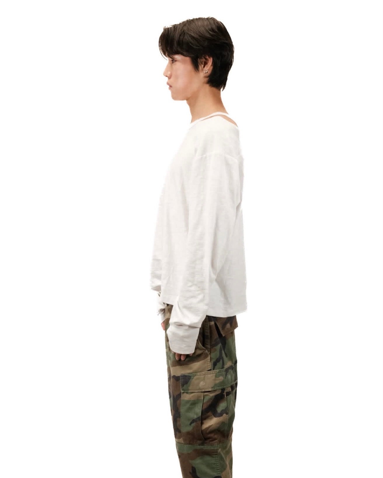 Slub Vented Long Sleeve