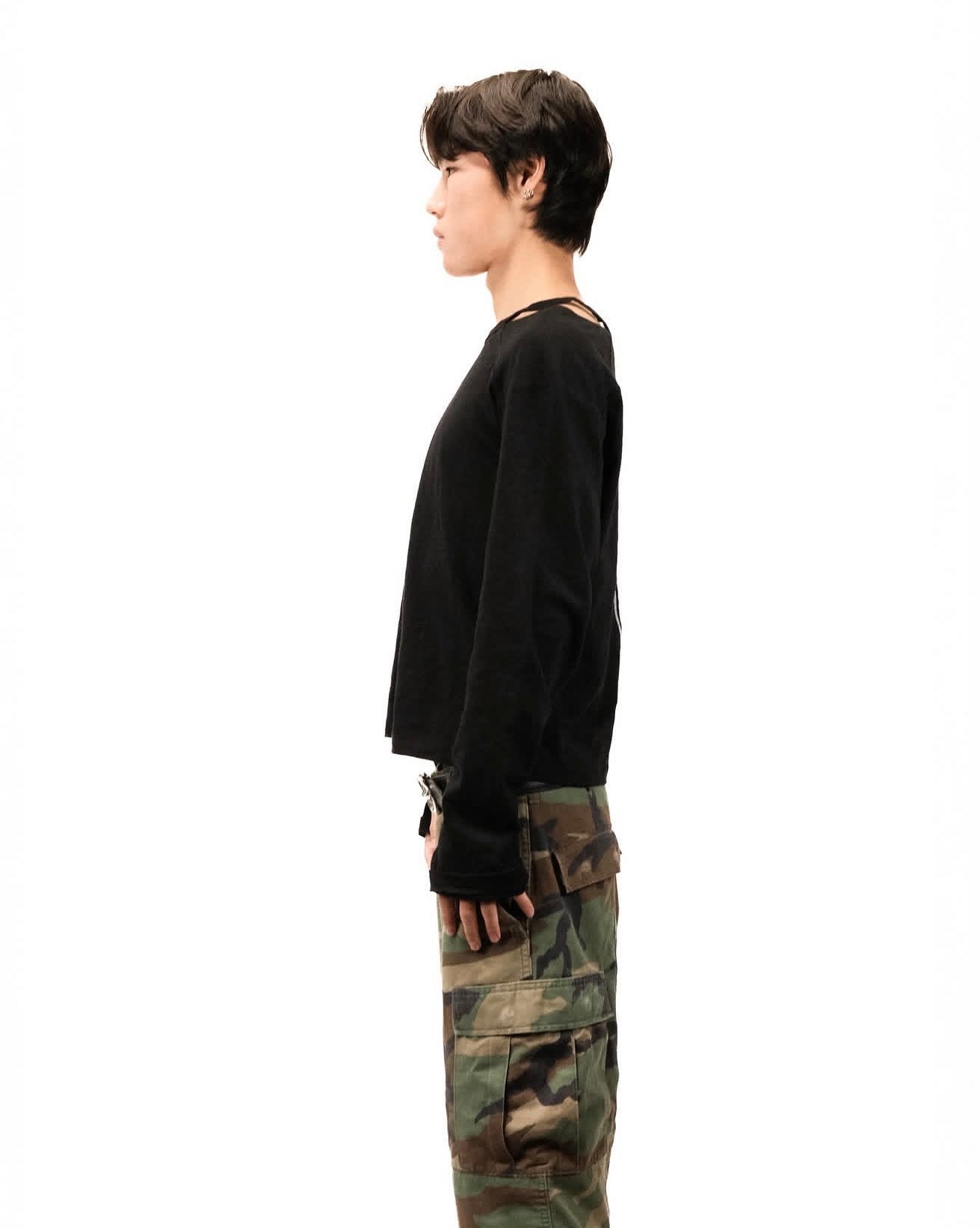 Slub Vented Long Sleeve